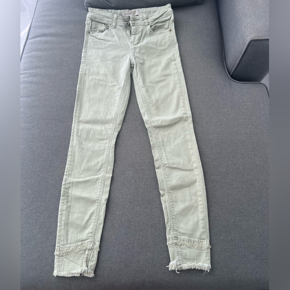 Light green Zara jeans